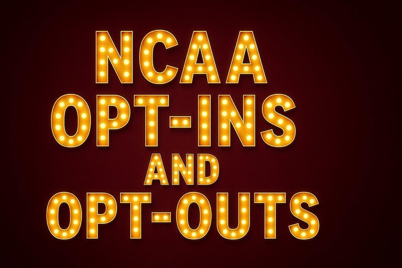Who Opted out, Who Opted in? A breakdown of NCAA DI Schools that Opted out of the New Revenue Sharing Model, and DII/DIII schools that Opted In for their DI Programs